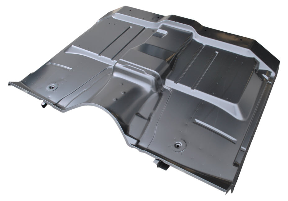 '63-'66 FULL FLOOR PAN ASSEMBLY WO TRANS COVER CUTOUT