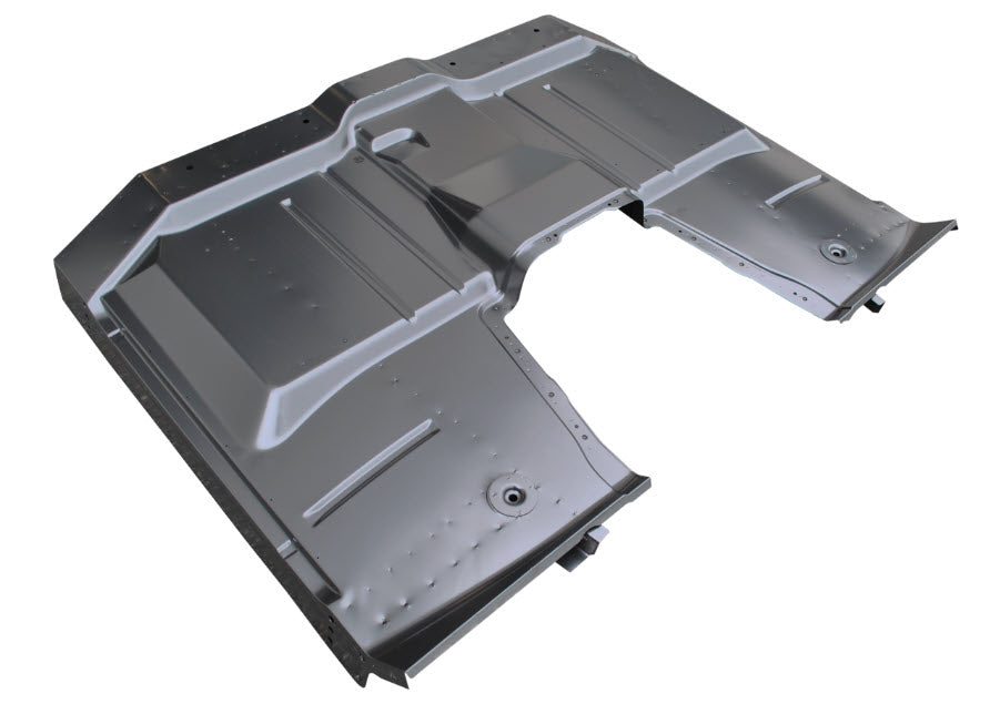 '63-'66 FULL FLOOR PAN ASSEMBLY WREMOVABLE TRANS COVER