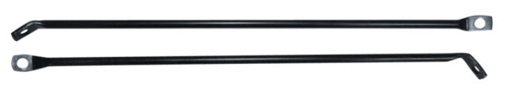 67-72 Fleetside Lower Bedside Brace Rods 2PC Set