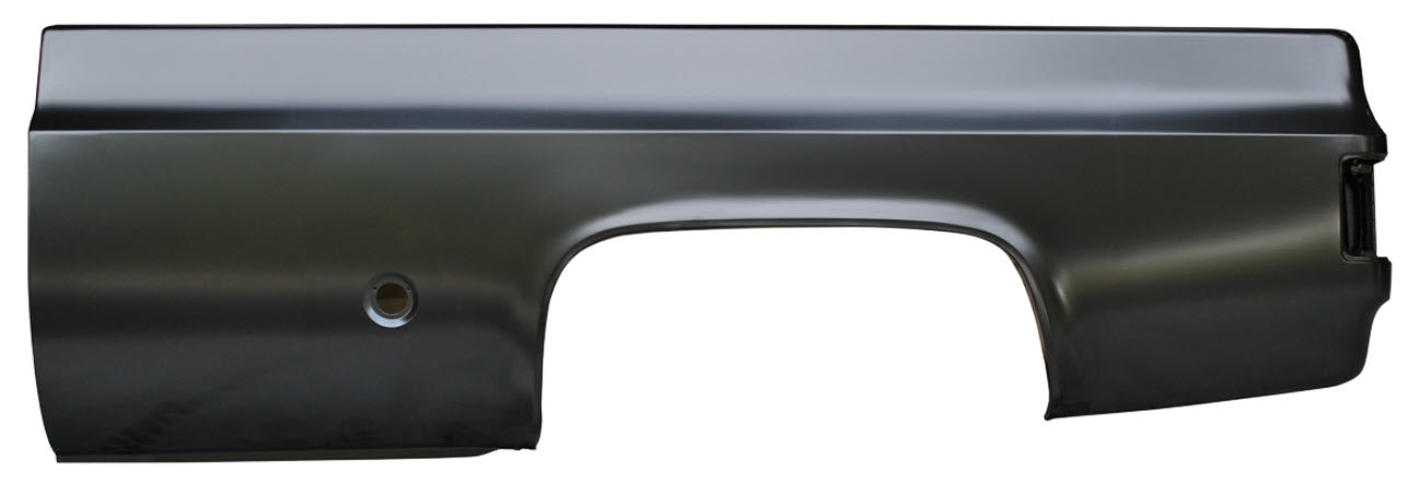 73-87 8' Fleetside Bedside w/ Round Gas Hole, LH