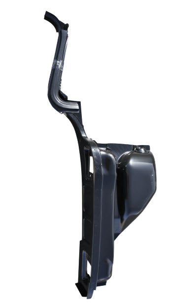 A Pillar Assembly with Kick Panel RH
