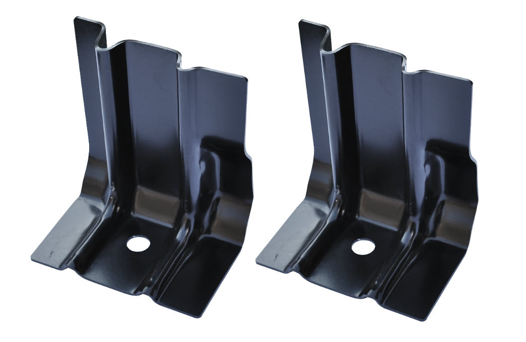55-59 Cab to Floor Back Panel L Brace Set 2 pcs